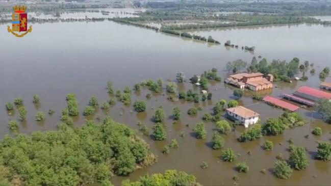 Aid work, rescues continue in Italy flood stricken areas