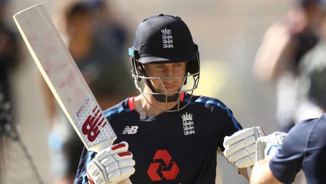 Joe Root is still learning his role as captain. (Photo by Ryan Pierse/Getty Images)