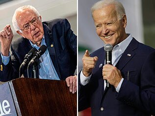 Bernie Sanders and Joe Biden