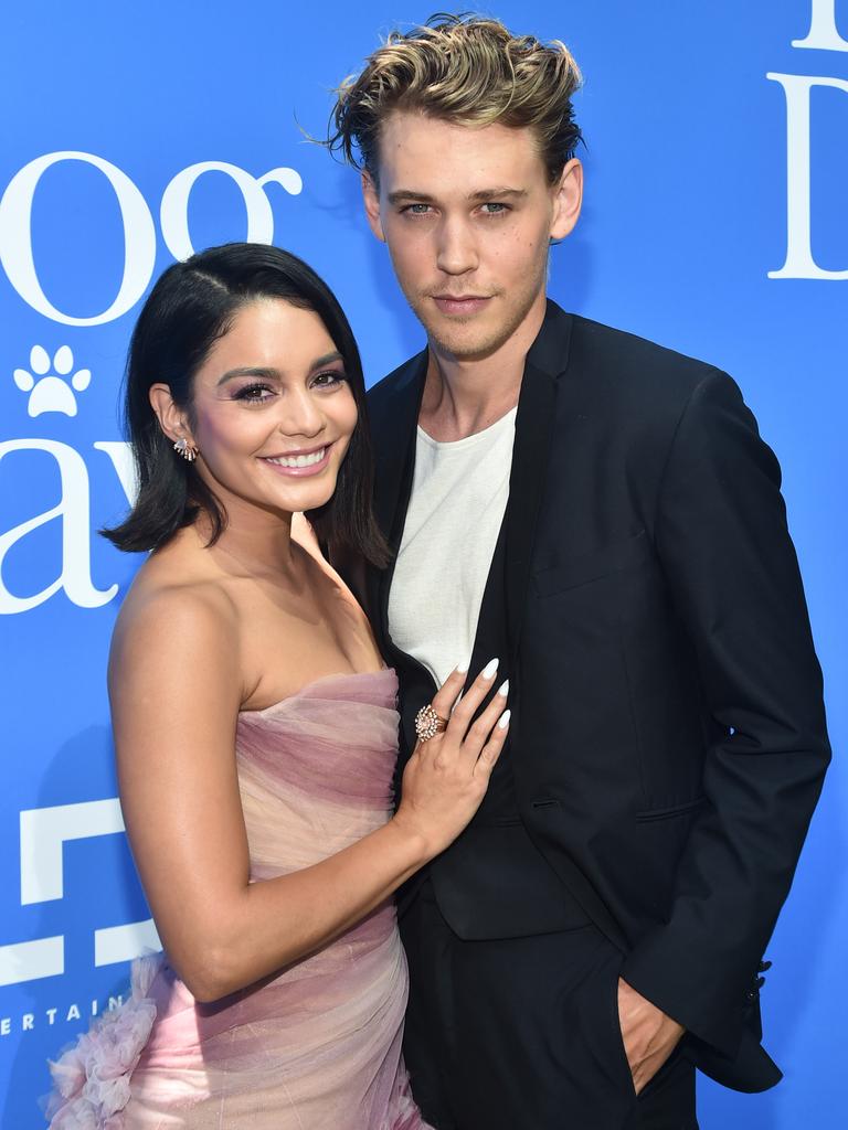 Austin Butler downgraded ex Vanessa Hudgens in an interview, simply labelling her a “friend”. Picture: Alberto E. Rodriguez/Getty Images