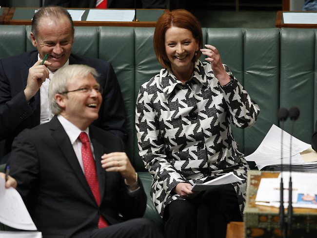 Julia Gillard And Kevin Rudd Over The Years Daily Telegraph 9664