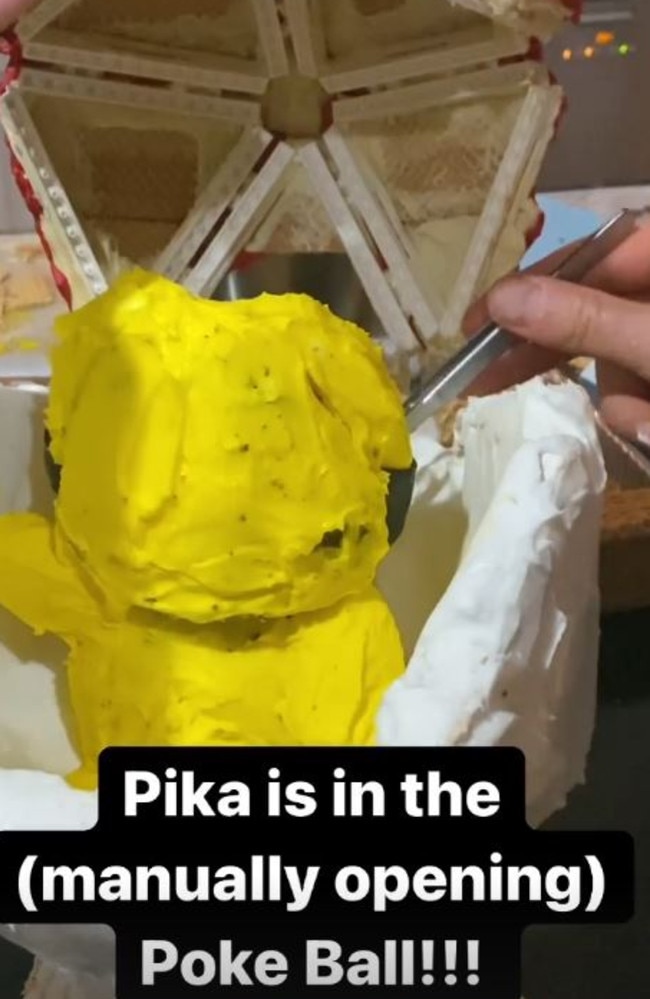 He also got Pika in there. Picture: Instagram/hamishblakeshotz