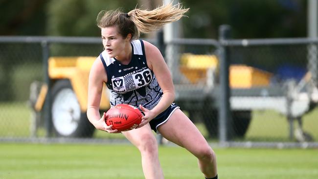 VFLW: Geelong Cats v Port Melbourne.36. Breanna Pratt.