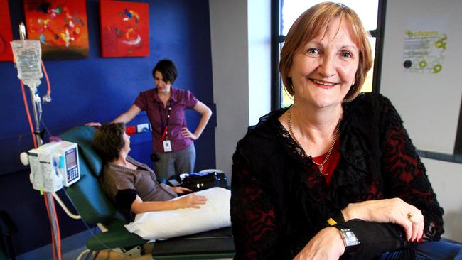  Professor Sanchia Aranda, director of cancer nursing research at the Peter MacCallum Cancer Institute, Melbourne.