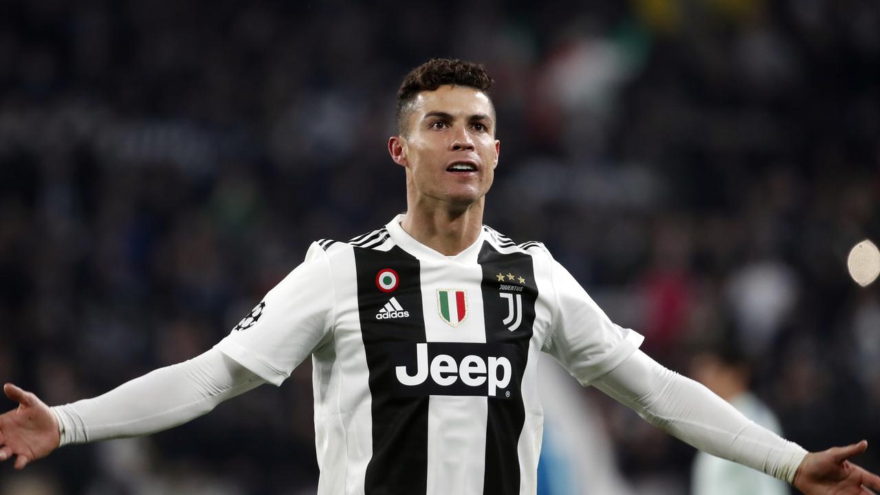 Cristiano ronaldo sale champions league juventus