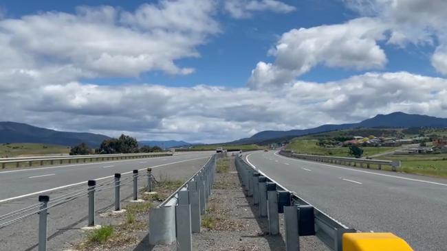 The section of the Midland Highway at Brighton where Gary Hayes was hit and killed on January 1, 2019. Picture: Supplied