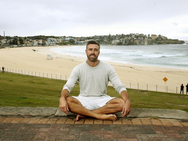 Luke McLeod founder of Soul Alive, at Bondi Beach.