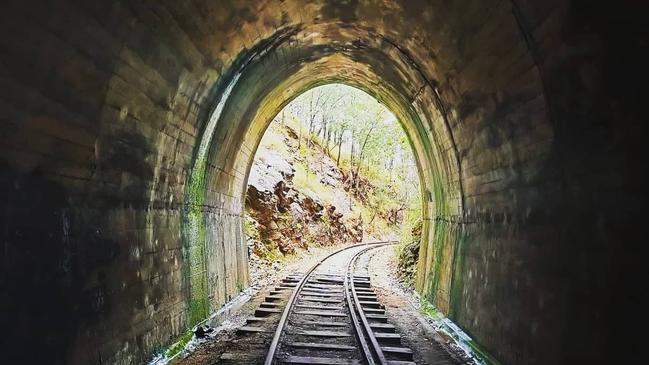 The once thriving Herberton-Atherton railway line now lies abandoned and almost forgotten. Picture: Supplied