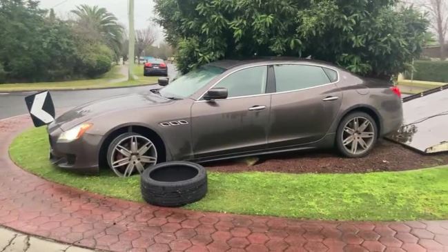 Stolen Maserati Recovered