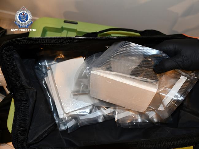 A man is charged with drug supply and money laundering related offences. Picture: NSW Police.