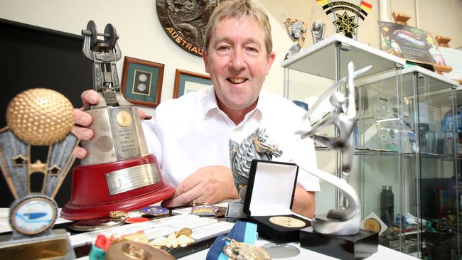 Derek Walton CEO, of Trophy maker AJ Parkes has been celebrating the victories of Queenslander for more than a century.