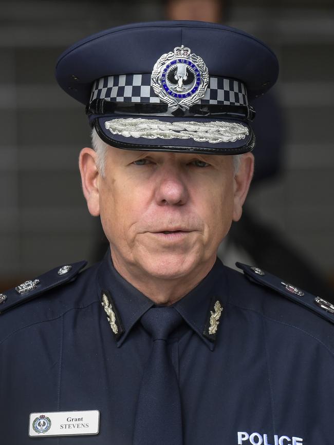 Police Commissioner Grant Stevens. Picture: RoyVPhotography.