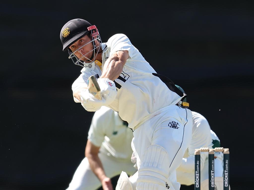 Hilton Cartwright was on 52 not-out when he retired. Picture: Getty Images