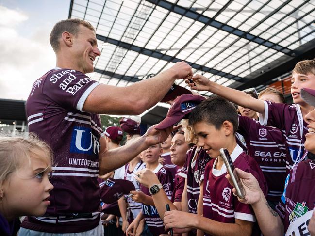 Daly Cherry Evans has made it clear he doesn’t want Manly’s season to be impacted by his impending departure. Photo: Tom Parrish