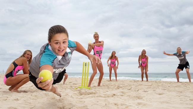 Barty as a Brisbane Heat cricket player in 2015. Picture: Adam Head