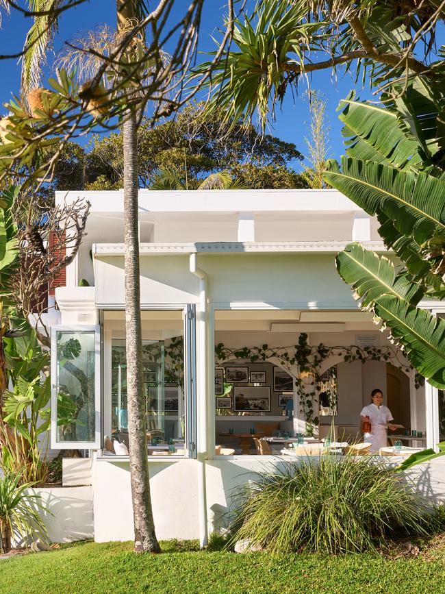 Coastal charm: the hotel seen from the dune.