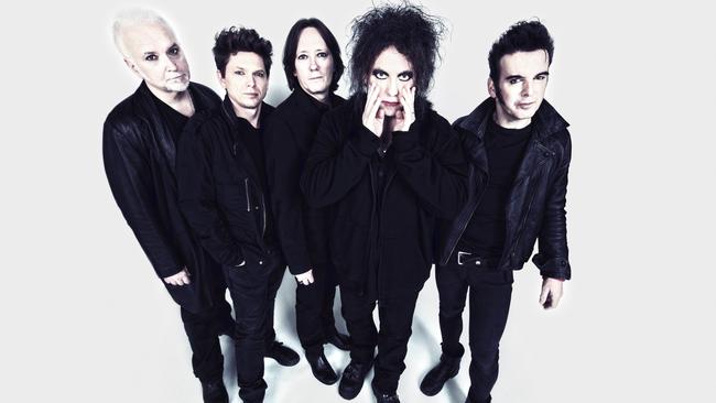 British pop rock band The Cure.