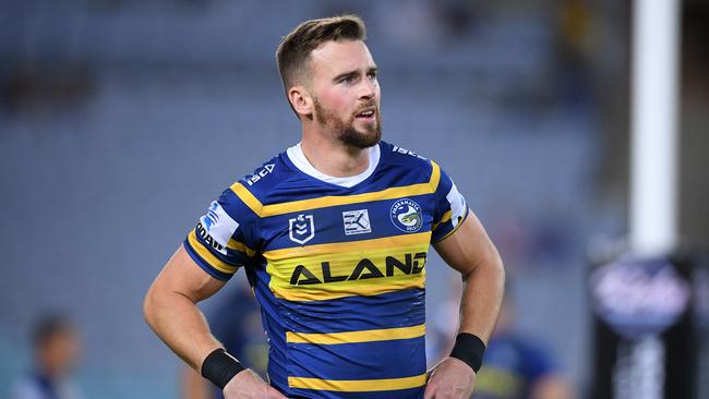 Parramatta have controversially held off on re-signing Clint Gutherson. (AAP Image/Dan Himbrechts) 