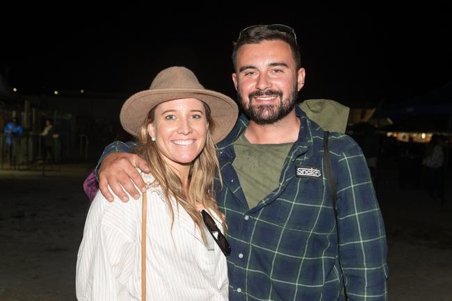 Tash Helsham and Jordan Sinicropi at the NQ's Rock'N Country 2022.Picture: Michaela Harlow