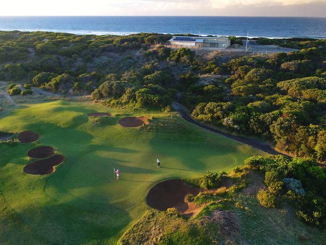 The Thirteenth Beach golf course on the Bellarine Peninsula.