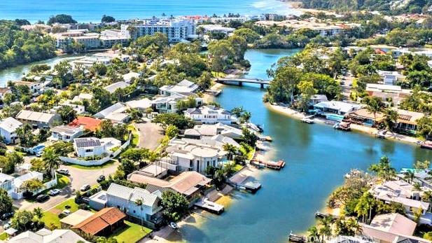 House prices are booming in residential hotspots like Noosa in Queensland.