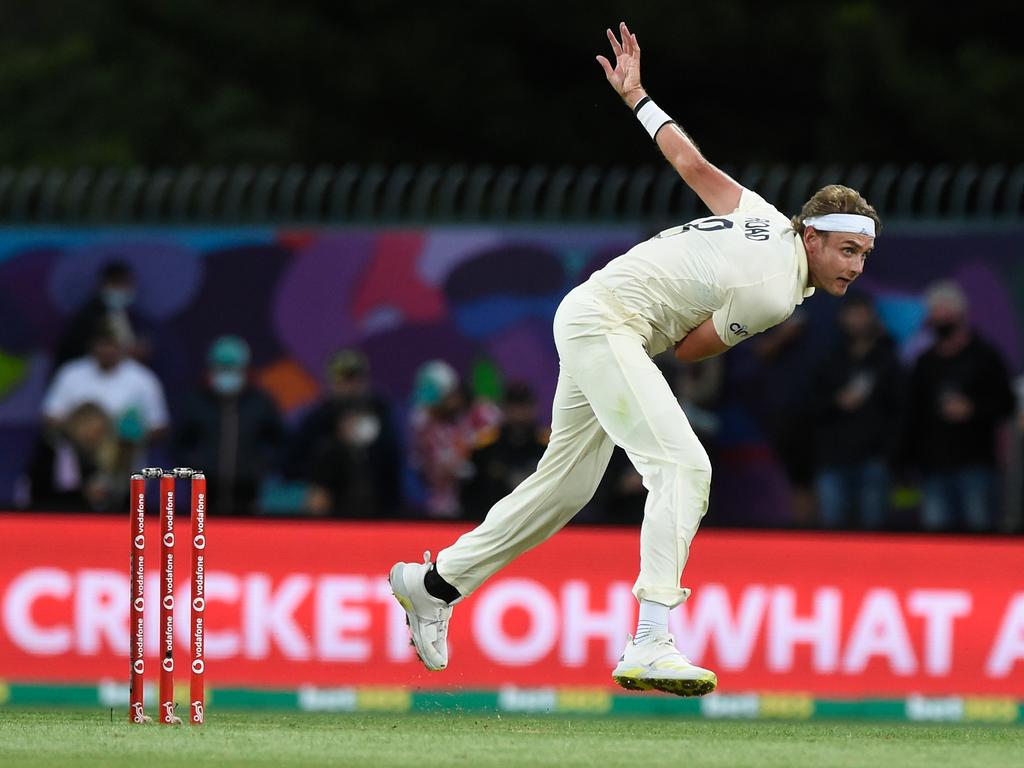 Stuart Broad has been the problem that won’t go away for Australia, and even at 35 is still threatening with the ball. Picture: Matt Roberts - CA/Cricket Australia via Getty Images