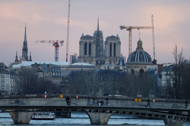 The cathedral is on track to reopen on December 8