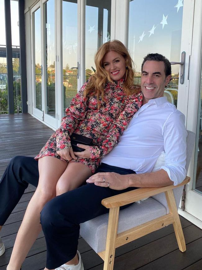 Isla Fisher and Sacha Baron Cohen moved to Perth for a few months when Sydney was plunged into lockdown.