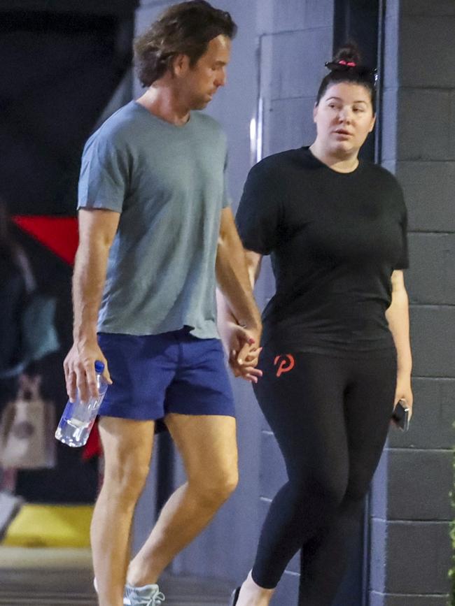 Billionaire heiress Francesca Packer and Robert Bates spotted arriving at Westfield Bondi Junction. Picture: MEDIA-MODE.COM