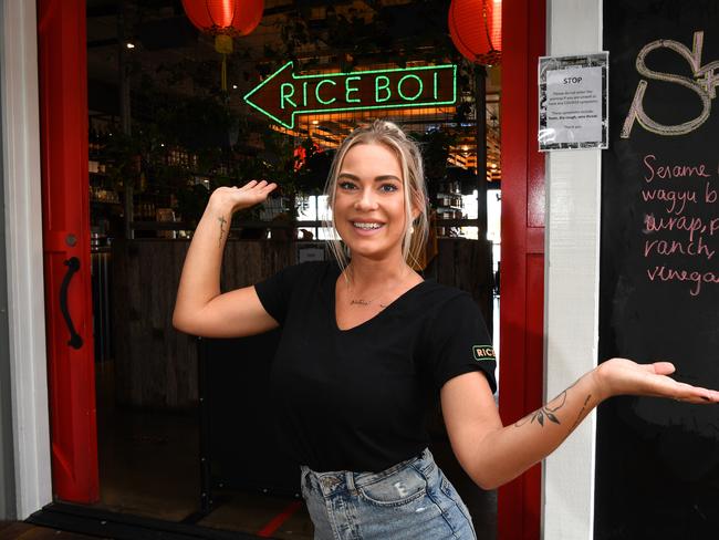 Rice boi Mooloolaba staff excited about the reopeningJosefine Skarstrom looking forward to welcoming customers.