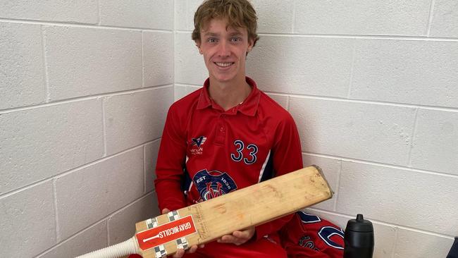 Xander Buxton after his innings against Richmond.