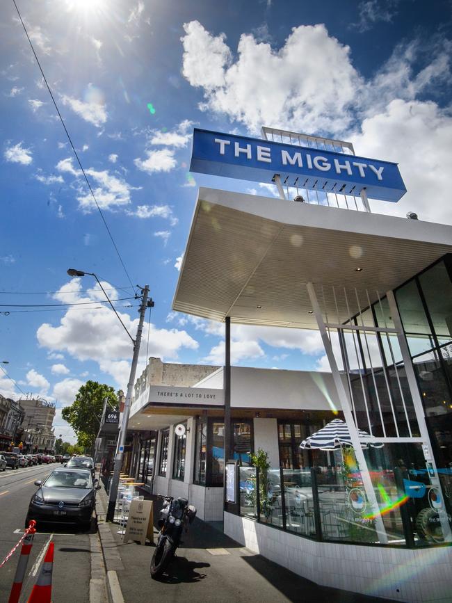 The Mighty has moved into the old Sporting Globe site. Picture: Jay Town