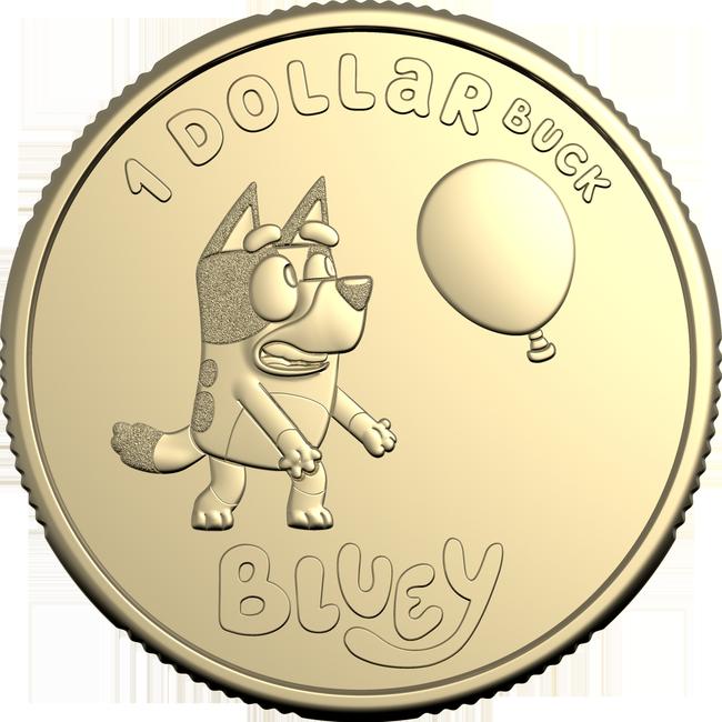 Australia Post is releasing a Bluey Dollarbuck coin collection. Picture: Supplied