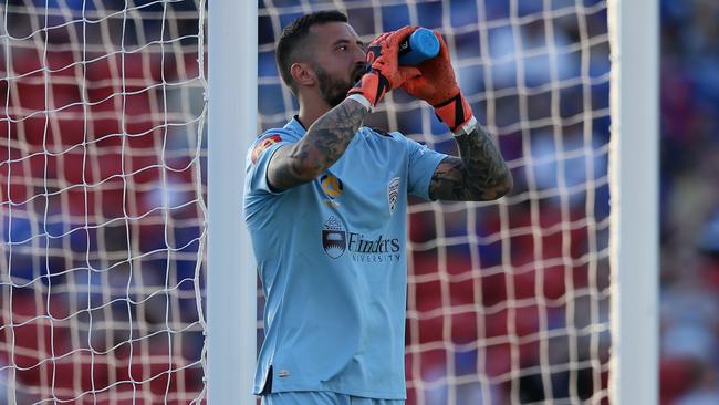 Paul Izzo has agreed to extend his Adelaide United career by another two seasons. Picture: Ashley Feder/Getty Images