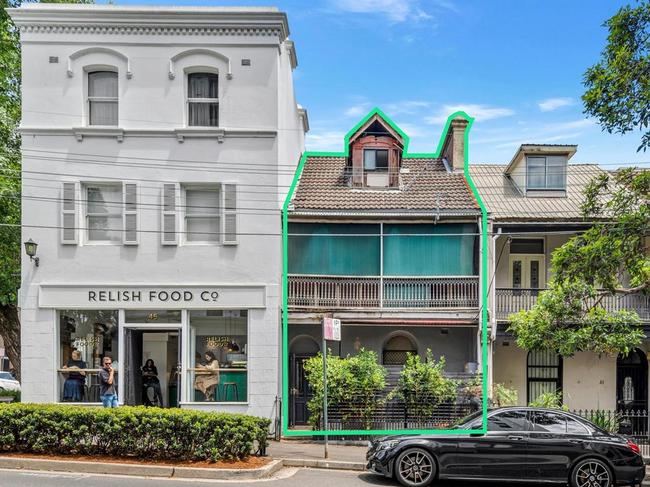 A three-storey Surry Hills terrace heads to auction on Tuesday night with an agent’s guide of under, $3 million.