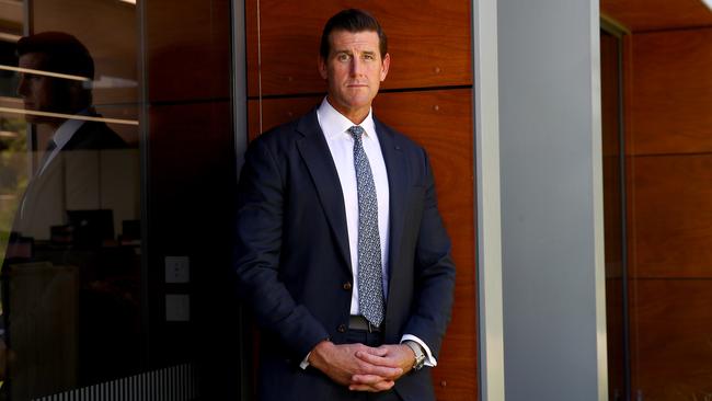 Ben Roberts-Smith is suing Nine newspapers over its reporting of war crimes and domestic violence allegations against him. Picture: Toby Zerna