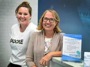 HEALTHWISE: Provisional psychologist Emma Slater and clinical psychologist Jo Bailey. Picture: Mike Knott BUN130819HEA1