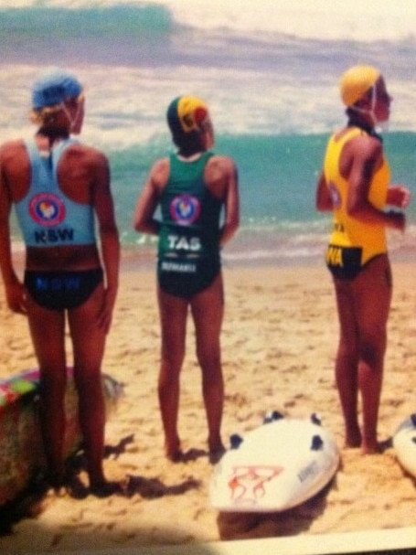 A young Bevi at Maroubra beach.