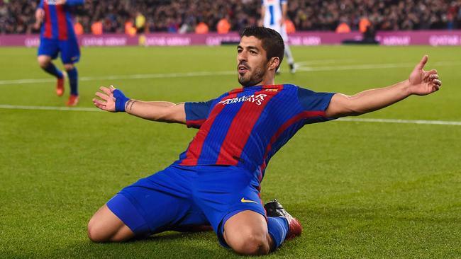 Barcelona's Uruguayan forward Luis Suarez.