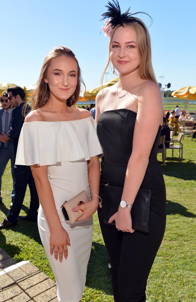 Maddi Drinnan and Chelsea Jensen in 2018.