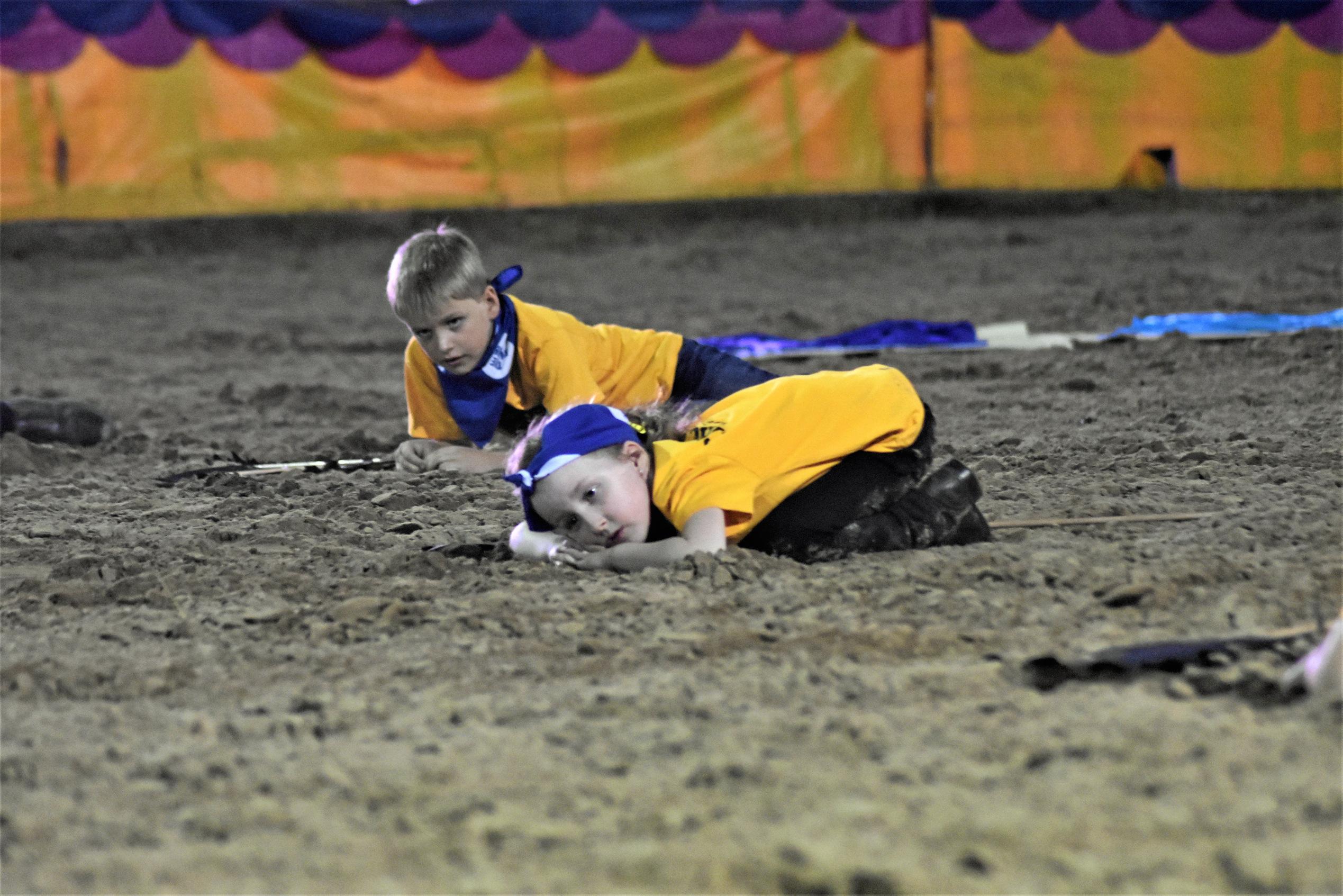 Kids of the Maranoa in the Easter Rumble. Picture: Jorja McDonnell