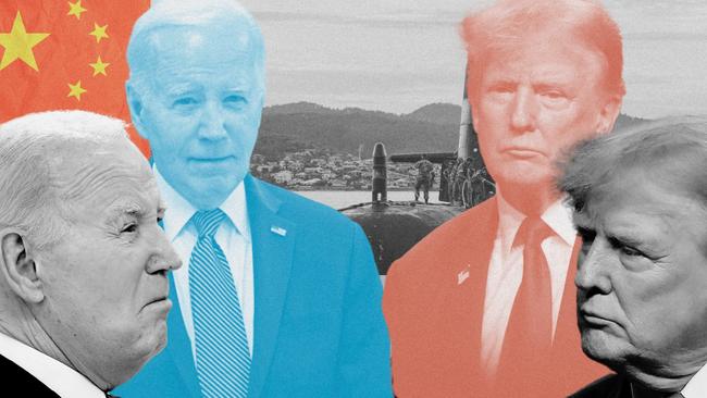 Donald Trump and Joe Biden are the main contenders in the 2024 presidential race.