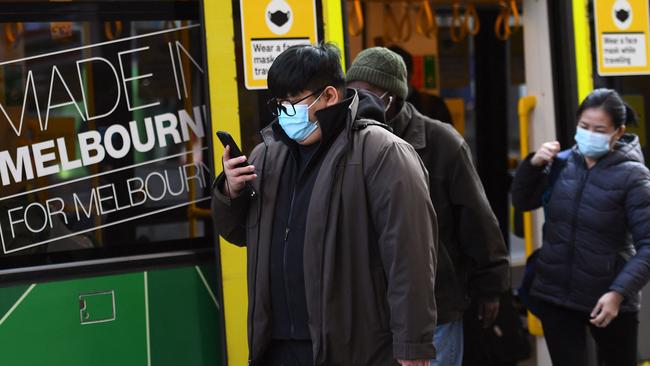 You’d think by now there’d be some solid evidence for an outdoor mask mandate but you’d be dead wrong. Picture: AFP