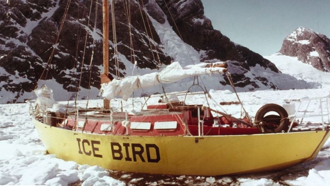 The ‘Ice Bird’ yacht. Picture: Supplied/MAAS