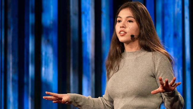 Mexican climate change activist Xiye Bastida. Picture: Ryan Lash