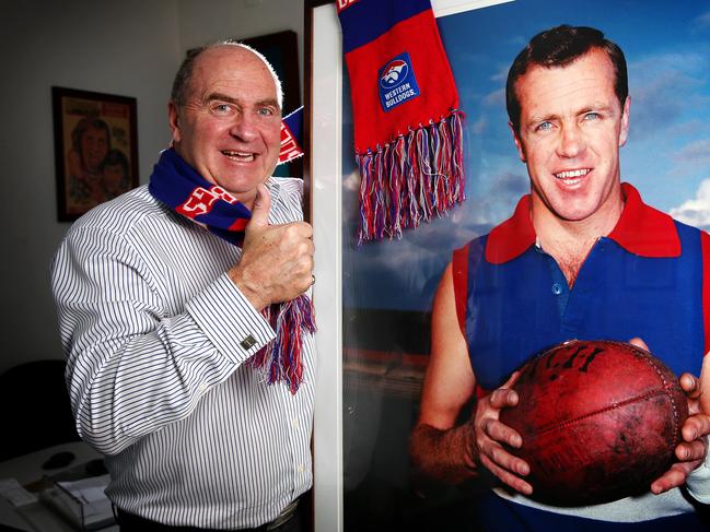 Ted Whitten Jnr, pictured ahead of the Bulldogs Grand Final. Picture: Mark Stewart