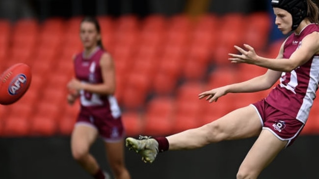 Brooke Sheridan from Gladstone has been selected as part of the Brisbane Lions AFLW team