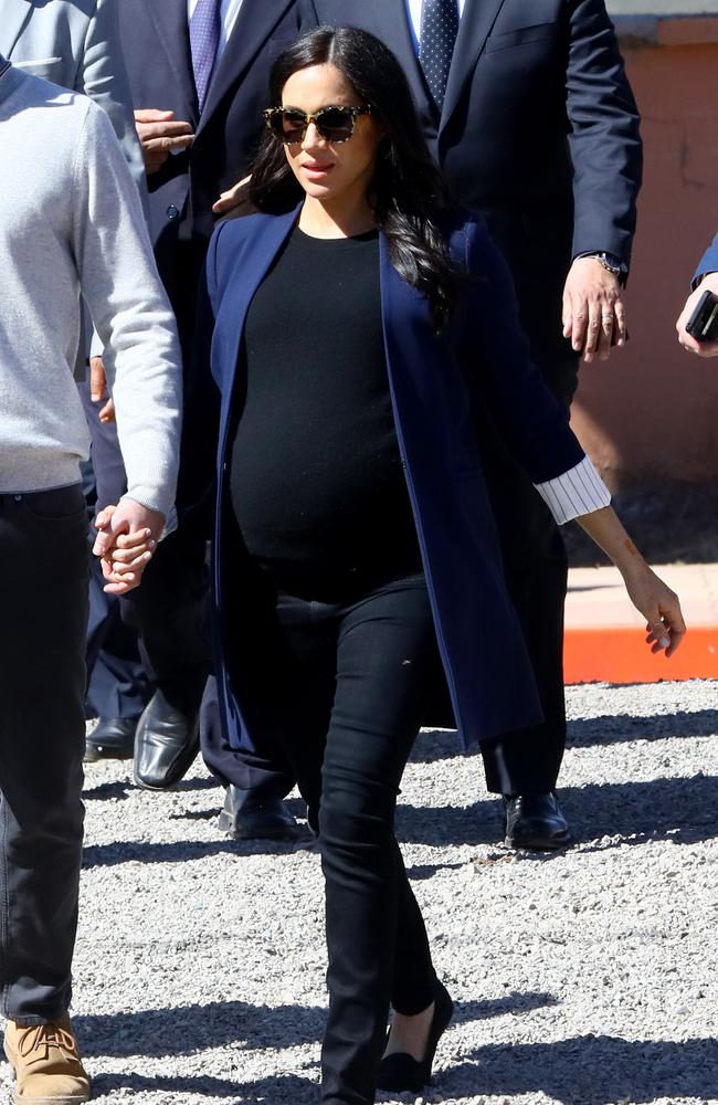 FEBRUARY 24, 2019 - Where: Asni, Morocco. Wearing: Alice + Olivia blazer, and Misha Nonoo top. Picture:Tim P. Whitby/Getty Images