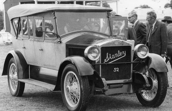 "The 1922 Stanley Steamer touring car … an uncanny combination of silence and power" at a car show in 1974.