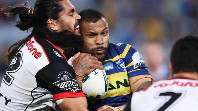 Parramatta's Manu Ma'u form may surprise you. Picture: Brett Costello